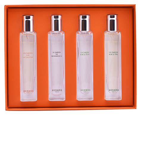 hermes la collection des parfums jardins set